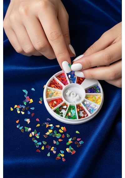 Tırnak Süsleme Taşı - Yüz Süsleme Taşı - Nail Art Süs Taşı - Nail Art Charm Çarm Yp243