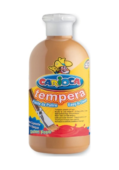 Carioca Tempera Suluboya Süper Yikanabilir Açık Kahverengi 500 Ml N11.5