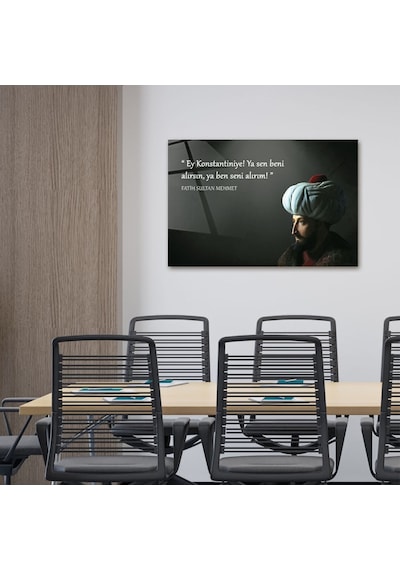 Decorita Fatih Sultan Mehmet | Fsm Cam Tablo | Istanbul Aşkı