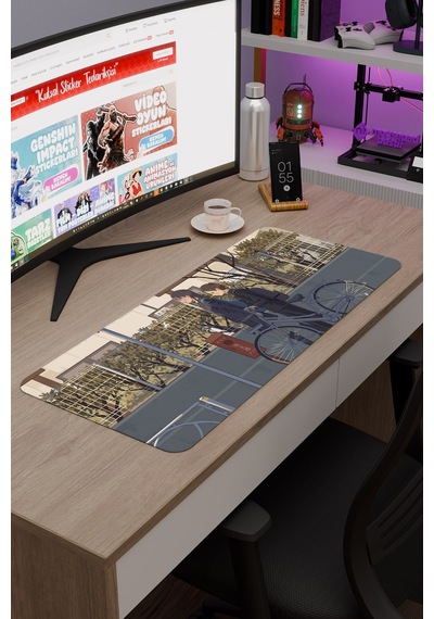 Boku No Kokoro No Yabai Yatsu Anime V1 - 70x30 Xl Gaming Kauçuk Kaymaz Taban Mouse Pad Fare Altlığı