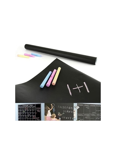 Yapışkanlı Kara Tahta-Yazı Tahtası Sticker  Blackboard
