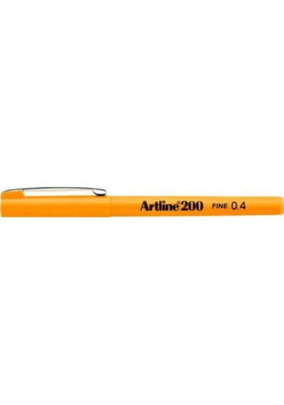Fineliner 0.4 Mm Sarı 12 Li Paket