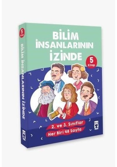 Bilim İnsanlarının İzinde Serisi Seti - 5 Kitap Takım - Mustafa Orakçı - Timaş Çocuk