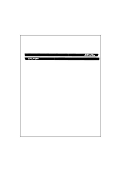 Volkswagen Amarok Canyon Sticker