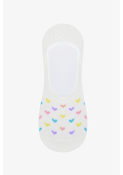 Penti Colorful Heart 3lü Babet Çorabı Çok Renkli