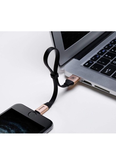 Baseus CALMBJ-0S 2ın1 23 Cm Lightning/micro Usb Powerbank Kıs Şarj Kablosu