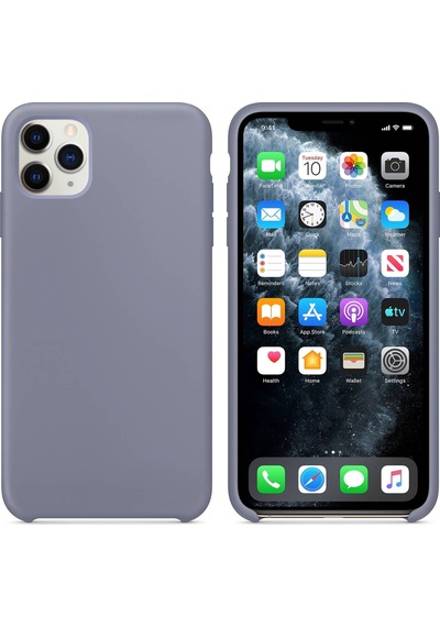 Apple Uyumlu  iPhone 11 Pro Max Altı Açık Liquit Lansman Silikon Mint Yeşil