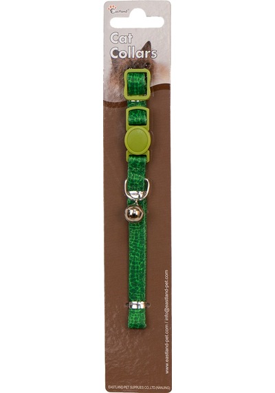 Muratech Eastland Klipsli Timsah Baskılı Kedi Tasması 22-30