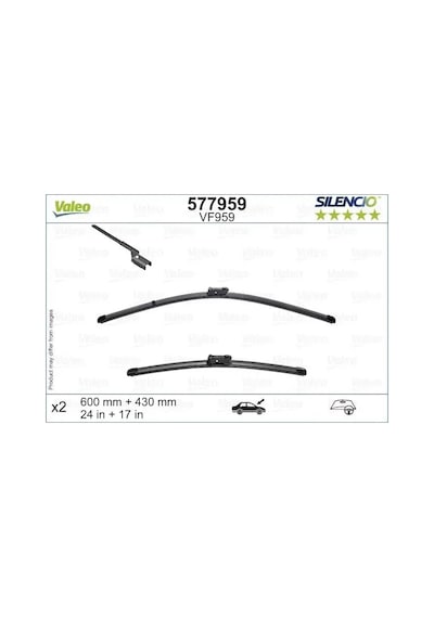 Valeo 577959 On Silecek Seti 52131453 52131454 95528211