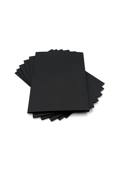100 Adet 50x70 Siyah Fon Kartonu 160 Gram