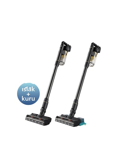 Phillips XC7057/01 Kablosuz Dikey Süpürge + Phillips STH7060/80 Buharlı Düzleştirici