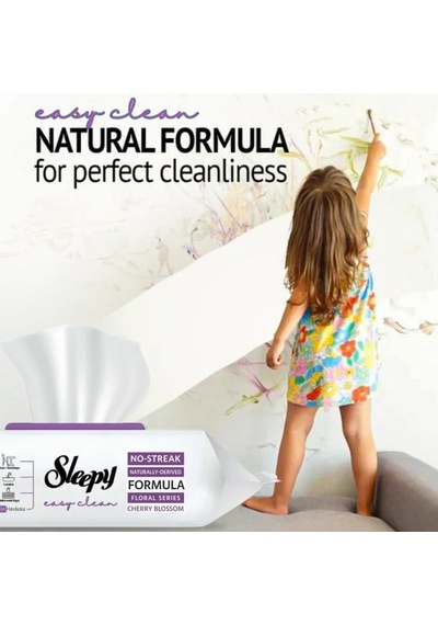 Easy Clean Orkide Bahçesi Yüzey Temizlik Havlusu Mendili 100 Yaprak