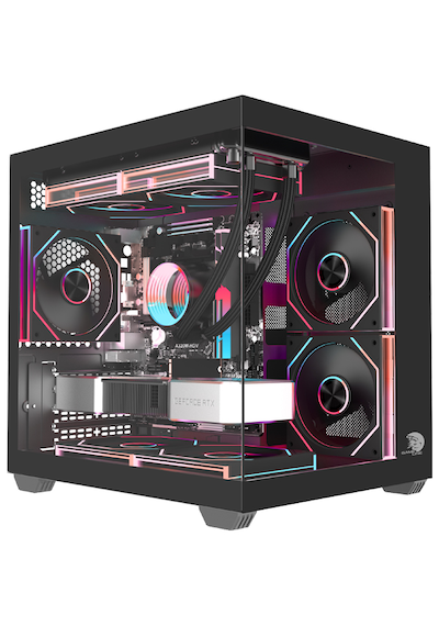 Gameline Hıper V3 5x Rgb Fanlı Usb 3.0 Gaming Bilgisayar Kasası Siyah