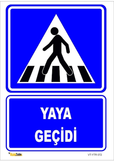 Yaya Geçidi 35x50 Cm Galvaniz Saç 0,4 Mm
