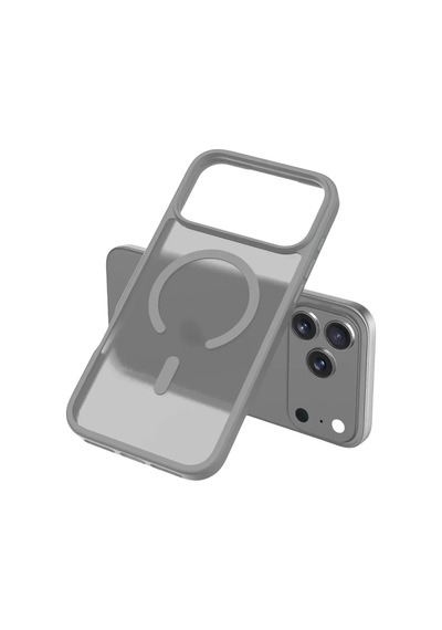 Apple iPhone Uyumlu 17 Pro Max Jota Magsafe Kapak - Titan Gri Bzsxx00 1