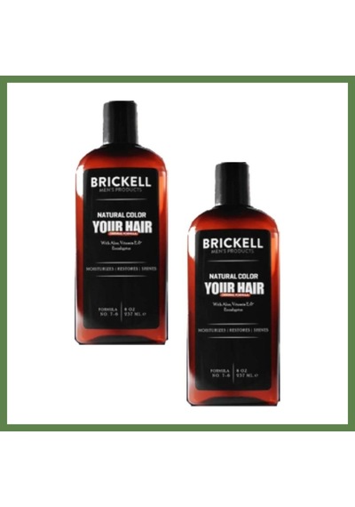 Bezos Brickell Erkeklere Için Saç Sakal Bakım Şampuanı 300 Ml 2 Adet Hb006