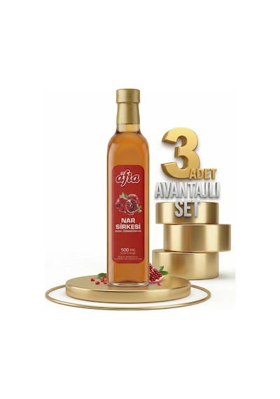 Afia Nar Sirkesi Şişe 3x500 Ml