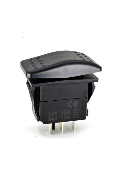 Marine Karavan Anahtar 12v 24v Carling Switch Kalıcı-0-yaylı