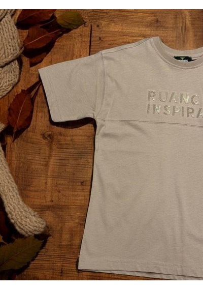 Carinos Erkek Çocuk Ruang Kabartmalı Basic Pamuklu Tshirt-14059-vizon Vizon