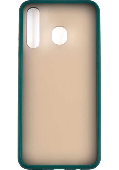 Huawei P30 Lite Kılıf Zore Fri Mat Yüzey Renkli Kenar Kılıf