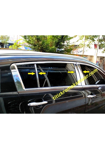 Kıa Sportage 2011-2013 Krom Kapı Direği Aksesuarı 6 Parça P.Çelik Kıa Sportage 2011-2013 Krom Kapı Direği Aksesuarı 6 Parça P.Çelik