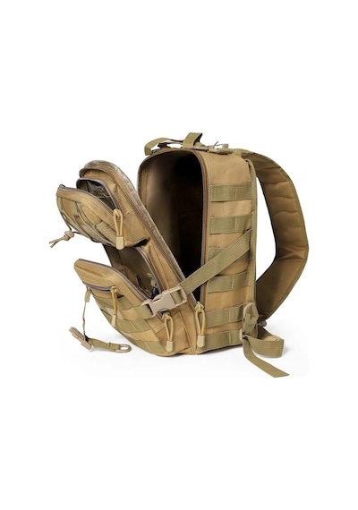 Taktikal Tk1002 Bodybag 20 Lt Çapraz Askılı Çanta Kamuflaj Haki
