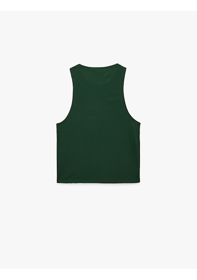 Koton Rahat Kalıp Kolsuz Bisiklet Yaka Basic Spor Atlet Yeşil 6sam30007nk
