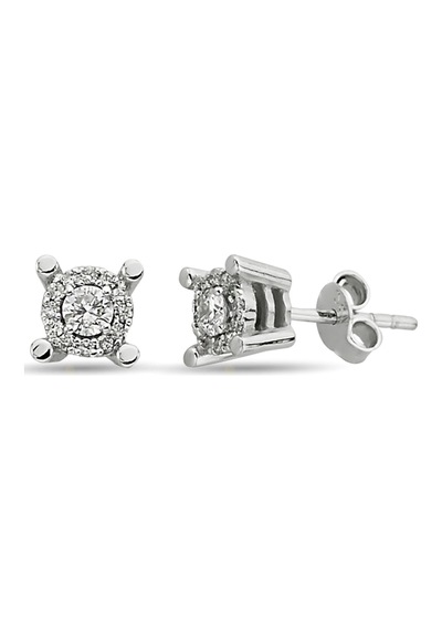 Pirnus Diamond Tektas Küpe 18 Ayar Altın Gramı : 1.76