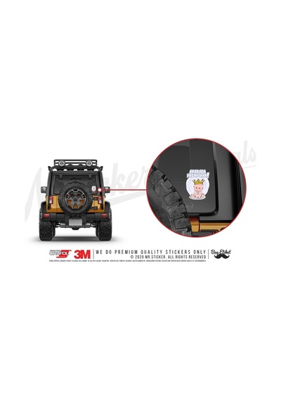 Bob23 Arabada Prens Var Sticker