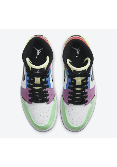 Nike NIKE AIR JORDAN 1 MID “MULTICOLOR” ÖZEL SERİ AYAKKABI Çok Renkli