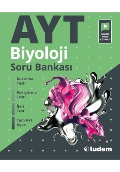 AYT Biyoloji Soru Bankası -  Tudem Yayınları