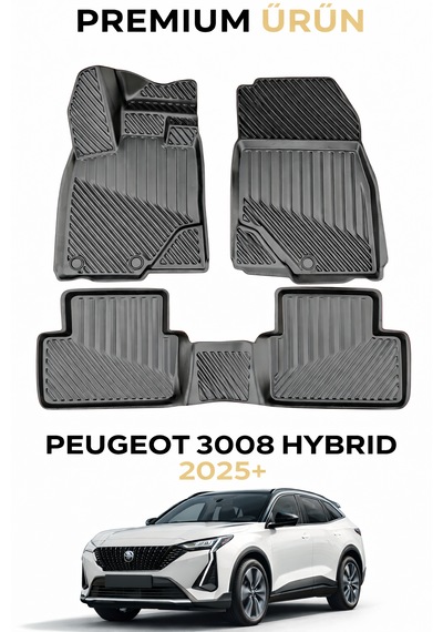 Peugeot 3008 Hybrid 2025+ Uyumlu 3d Oto Paspas