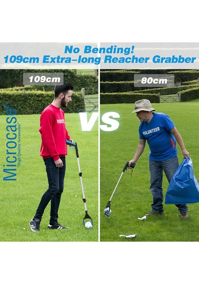 Microcase 109 Cm 3 Katmanlı Çöp Şişe Atık Toplama Eşya Alma Aparatı - Al5702