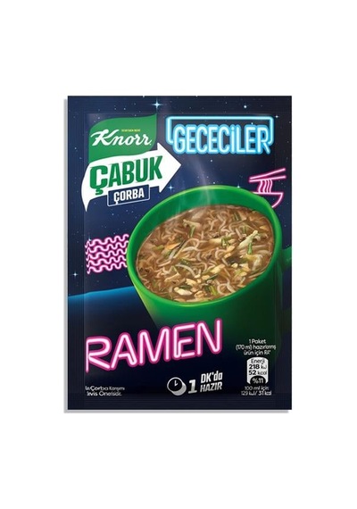 Çabuk Çorba Ramen 17gr
