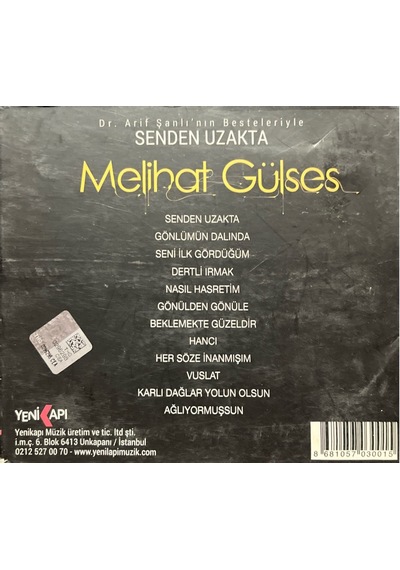Plak Değildir Cd Dir Cd Melihat Gülses Senden Uzakta Cd