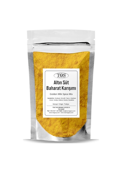 Tos The Organic Spices Altın Süt Baharatı 100 G
