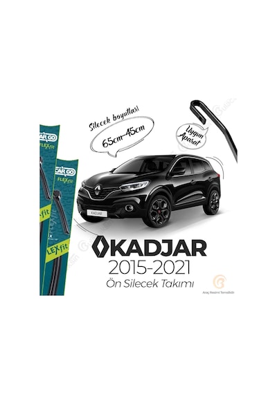 Renault Kadjar Muz Silecek Takımı 2015-2021 Hc Cargo-