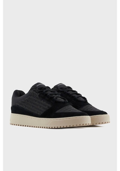Emporio Armani Erkek Ayakkabı X4x636 Xr329 Q781 Siyah Siyah