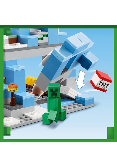 LEGO® Minecraft 21243 Donmuş Tepeler 304 Parça
