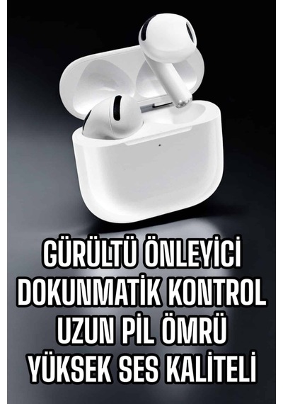 Bluetooth Kulaklık Yeni Nesil Gürültü Önleyici Yüksek Ses Kaliteli Mikrofonlu -
