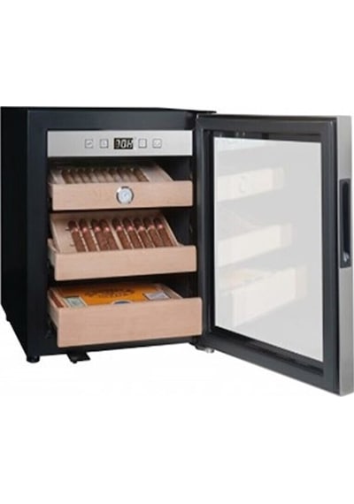 La Sommeliere Cıg251 Humidor 3 Bölmeli Puro Saklama Dolabı (200 P