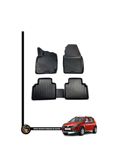 Citroen C4 X 2021+ 3d Birebir Uyumlu Havuzlu Kauçuk Bohem 3d Oto Paspas