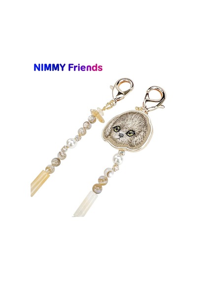 Premium Minik Figürler Günlük Takılar Küçük Askılar Poodle Figürlü Kristal Telefon Askısı