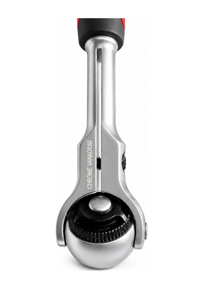 Arm 1/4 Mafsallı Lokma Cırcır Kolu 72 Diş 140 Mm