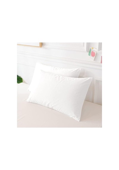 Düz Pamuklu 2'li Yastık Kılıfı 50x70 Beyaz, Tyc81zaf7n170530589770180 Çok Renkli