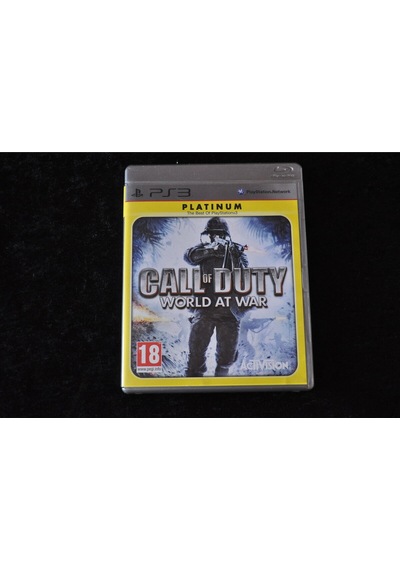 Call Of Duty : World At War - Platinum Serisi - Ps3 Oyunu