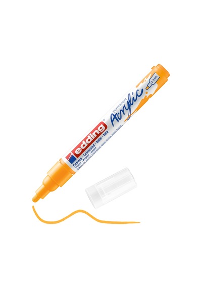 Edding 5100 Akrilik Boyama Markörü 2-3 Mm Güneş Sarısı Çok Renkli