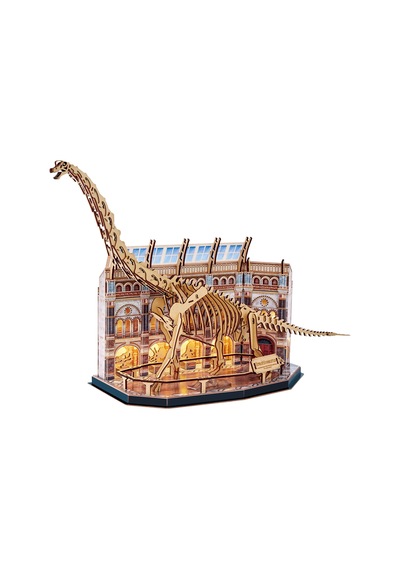Natural Museum - Brachiosaurus 3d Puzzle Led Işıklı L544h