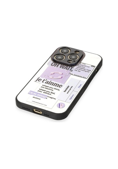 Apple Uyumlu iPhone 12 Pro Max Kılıf Mirror Desenli Kapak Desen 4,