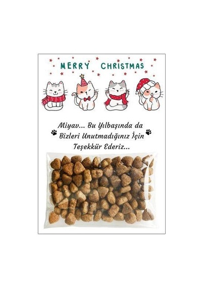 Yılbaşı Hediyelik Kedi Maması 5 Adet